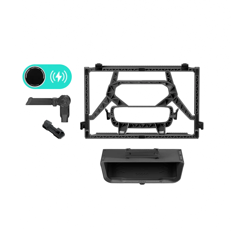 HALOBLK HaloStation Kit de expansión para la pantalla de tu Tesla
