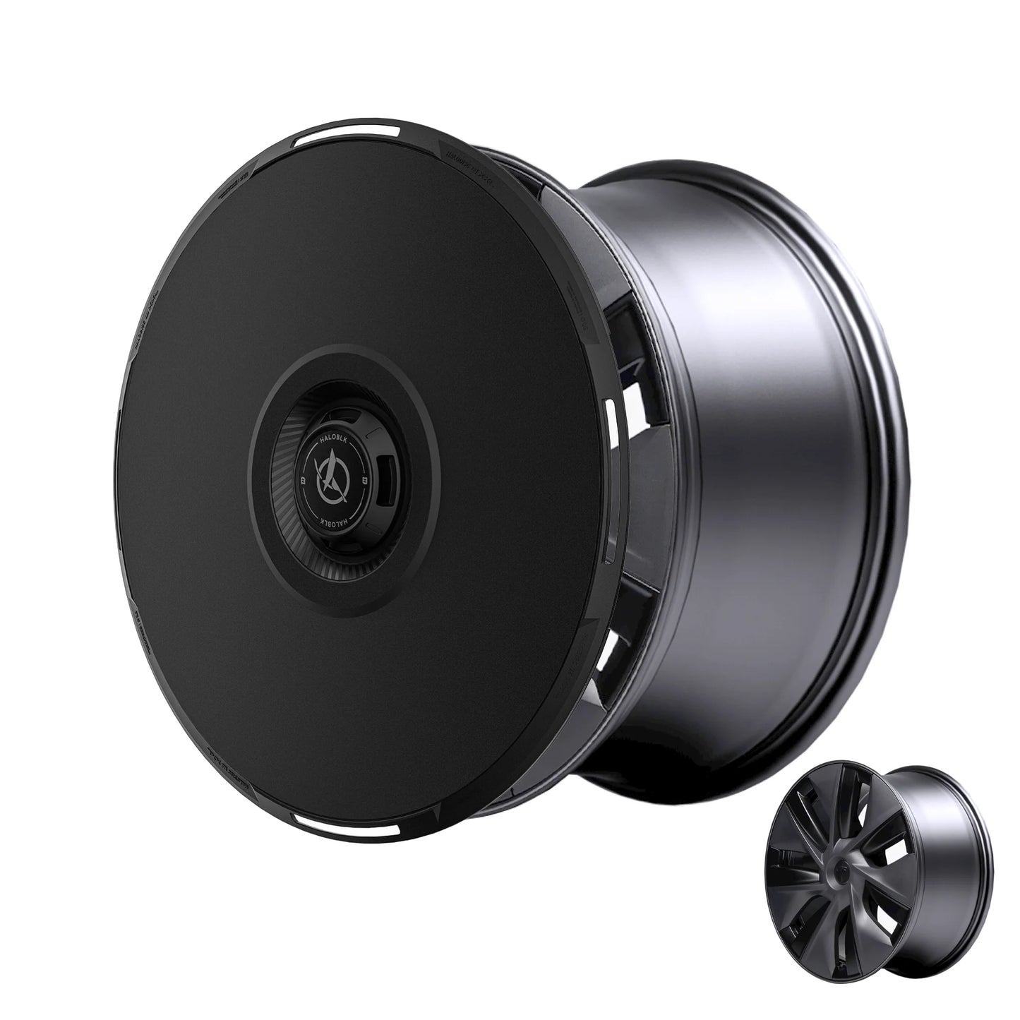 HALOBLK Cubiertas de Ruedas HALODISC 2 para Tesla Model Y con Rines Gemini de 19"丨RTP