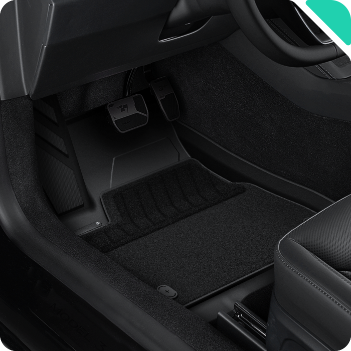 HALOBLK Conjunto completo de Alfombras para Tesla Model 3 HIGHLAND