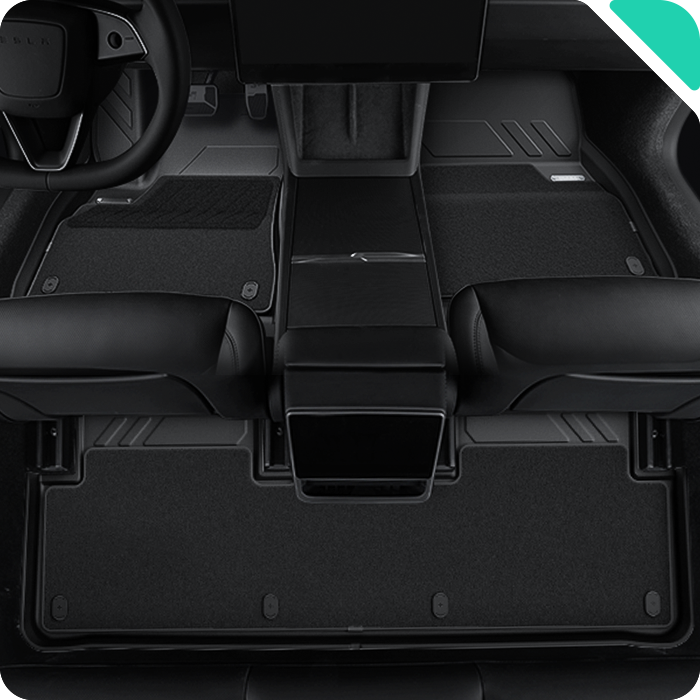 HALOBLK Conjunto completo de Alfombras para Tesla Model 3 HIGHLAND