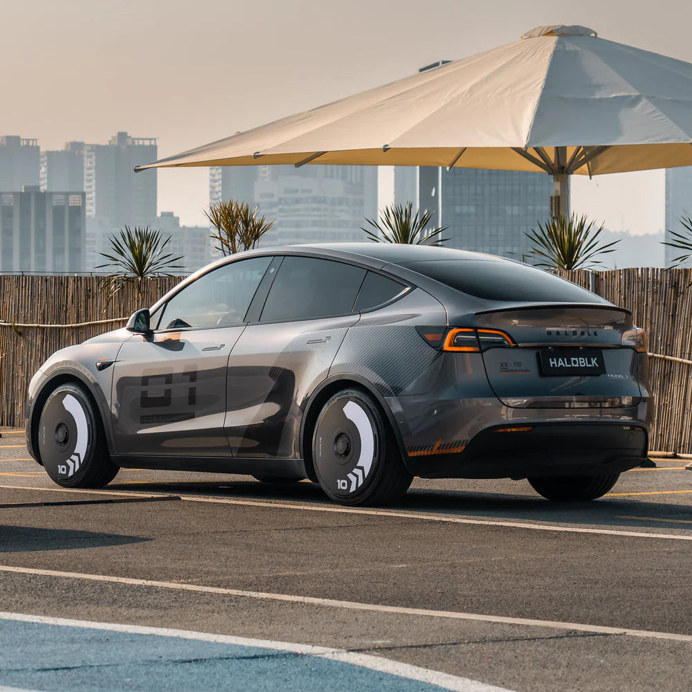 HALOBLK Cubiertas de Ruedas HALODISC 2 para Tesla Model Y con Rines Gemini de 19"丨Arrow