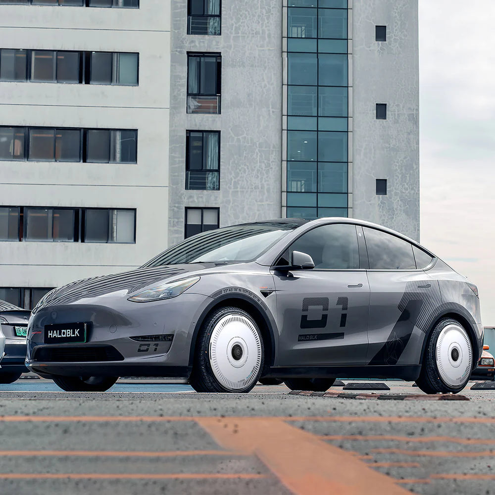 HALOBLK Cubiertas de Ruedas HALODISC 2 para Tesla Model Y con Rines Gemini de 19"丨Charging