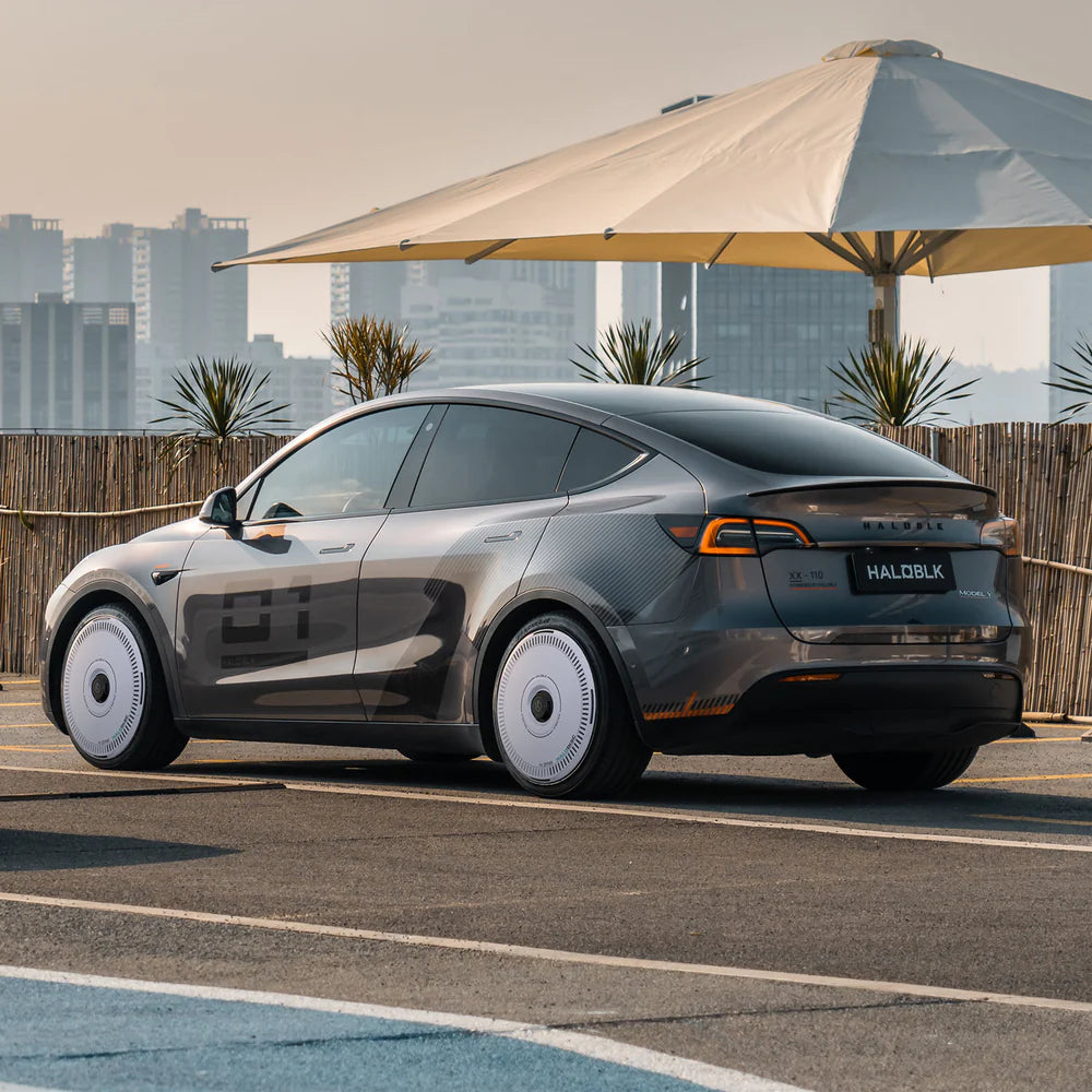 HALOBLK Cubiertas de Ruedas HALODISC 2 para Tesla Model Y con Rines Gemini de 19"丨Charging