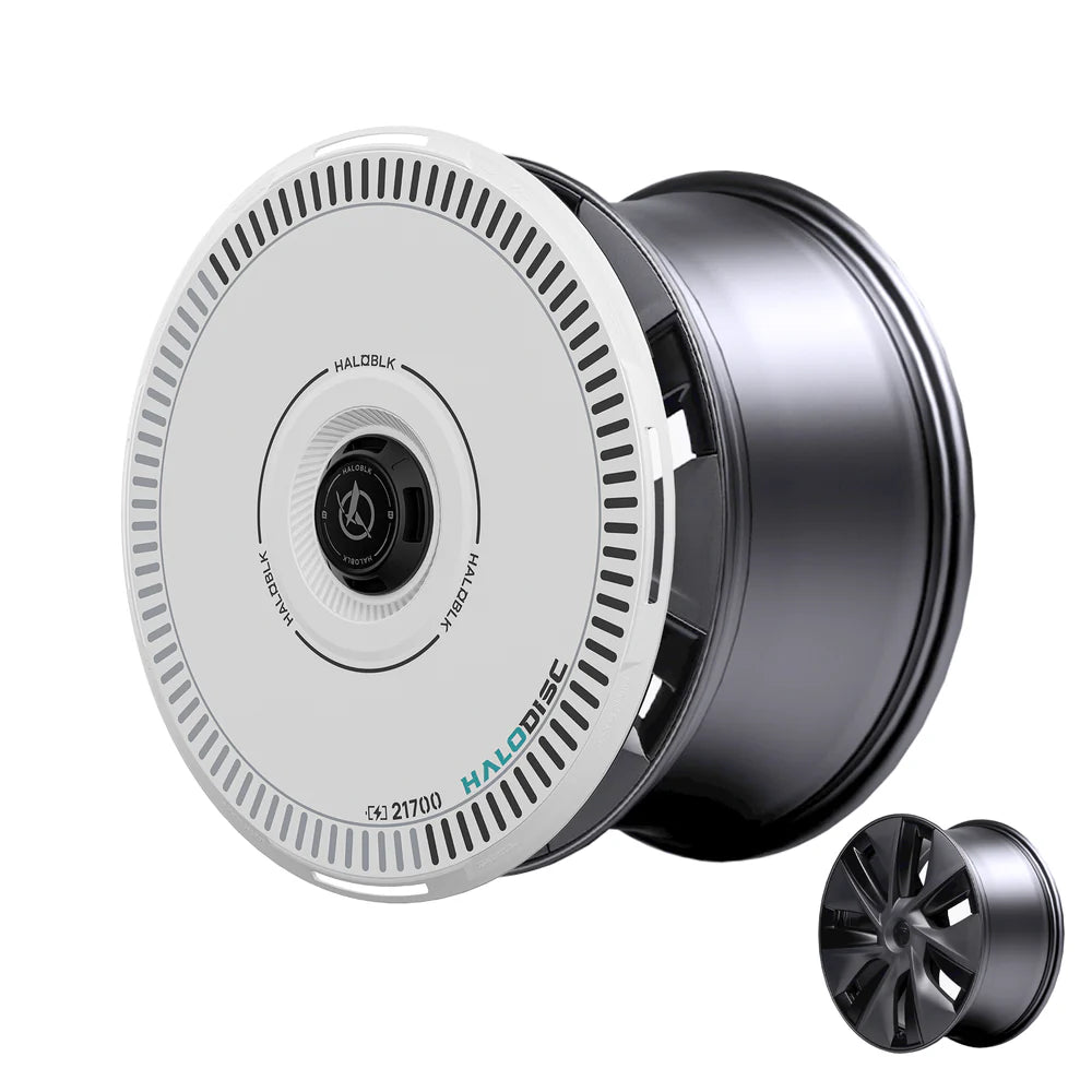 HALOBLK Cubiertas de Ruedas HALODISC 2 para Tesla Model Y con Rines Gemini de 19"丨Charging