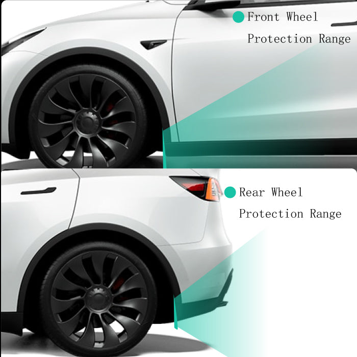 HALOBLK Guardabarros para Tesla Model Y