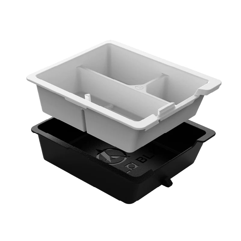HALOBLK Organizador de consola central para Tesla Modelo Y y Modelo 3