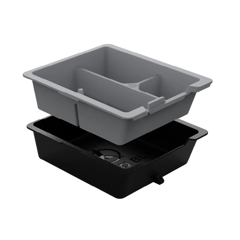 HALOBLK Organizador de consola central para Tesla Modelo Y y Modelo 3