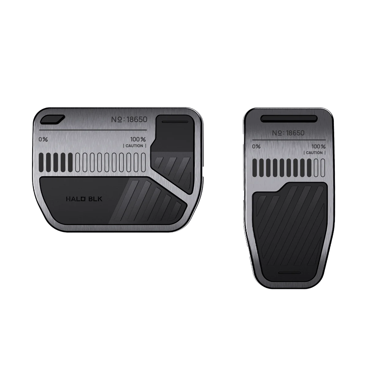 HALOBLK pedales performance de aluminio para Tesla