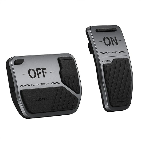 HALOBLK pedales performance de aluminio para Tesla