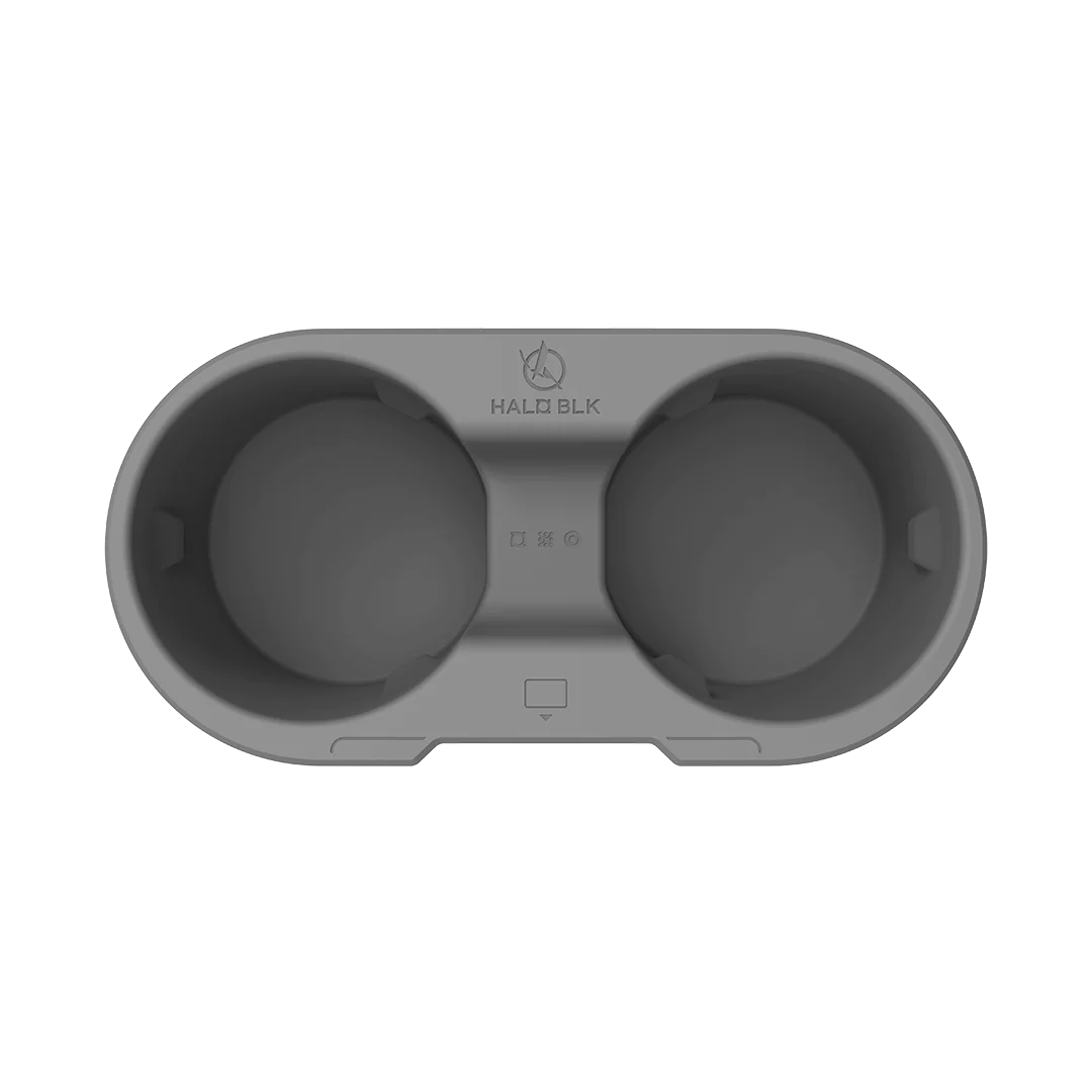 HALOBLK portavasos de consola central para Tesla Modelo Y y Modelo 3