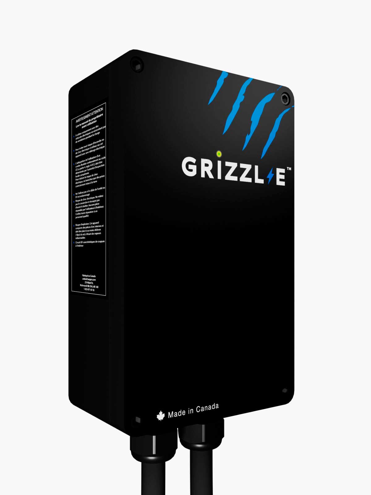 Cargador para Vehículo Eléctrico Nivel 2 Grizzl-e 40a 10kw