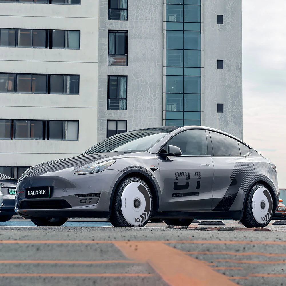 HALOBLK Cubiertas de Ruedas HALODISC 2 para Tesla Model Y con Rines Gemini de 19"丨Arrow