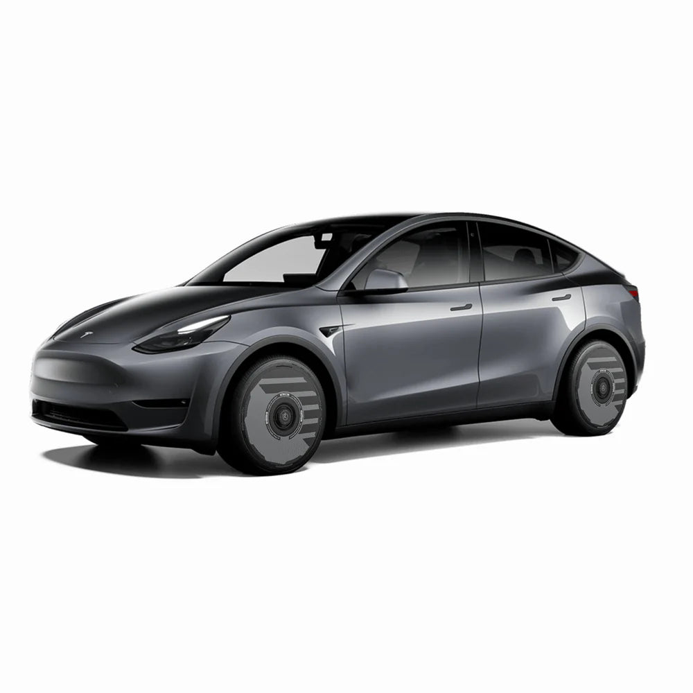 HALOBLK Cubiertas de Ruedas HALODISC 2 para Tesla Model Y con Rines Gemini de 19"丨H-Industry