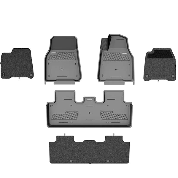 HALOBLK tapetes premium de doble capa para Tesla Modelo Y