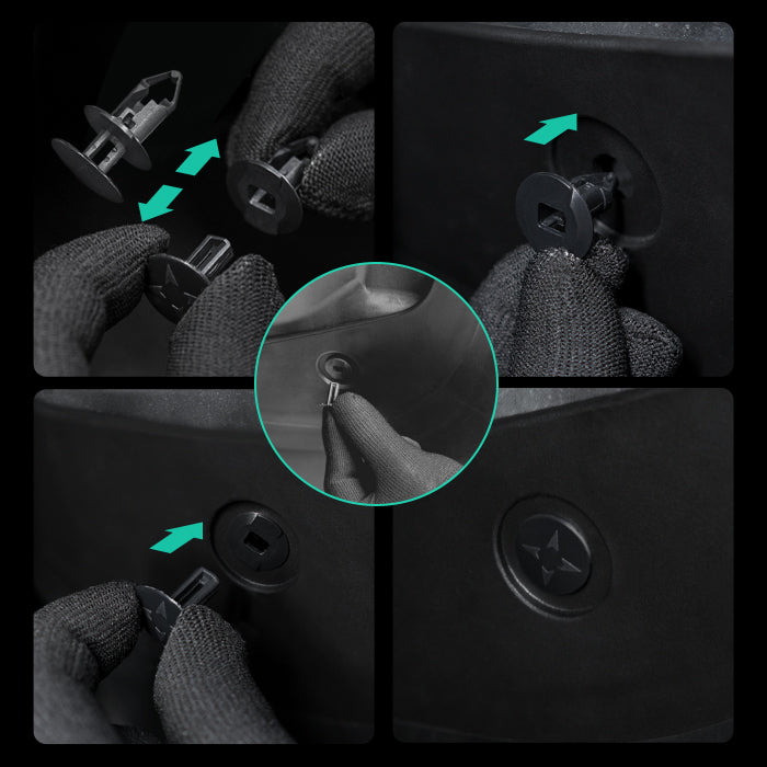 1493770-00-B 1493771-00-B 1 par de soportes de montaje de clip de alineación de parachoques delantero de coche Compatible con Tesla modelo Y 2021 2020 1493770-00-B 1493771-00-B 1 par de soportes de montaje de clip de alineación de parachoques delantero de coche Compatible con Tesla modelo Y 2021 2020
